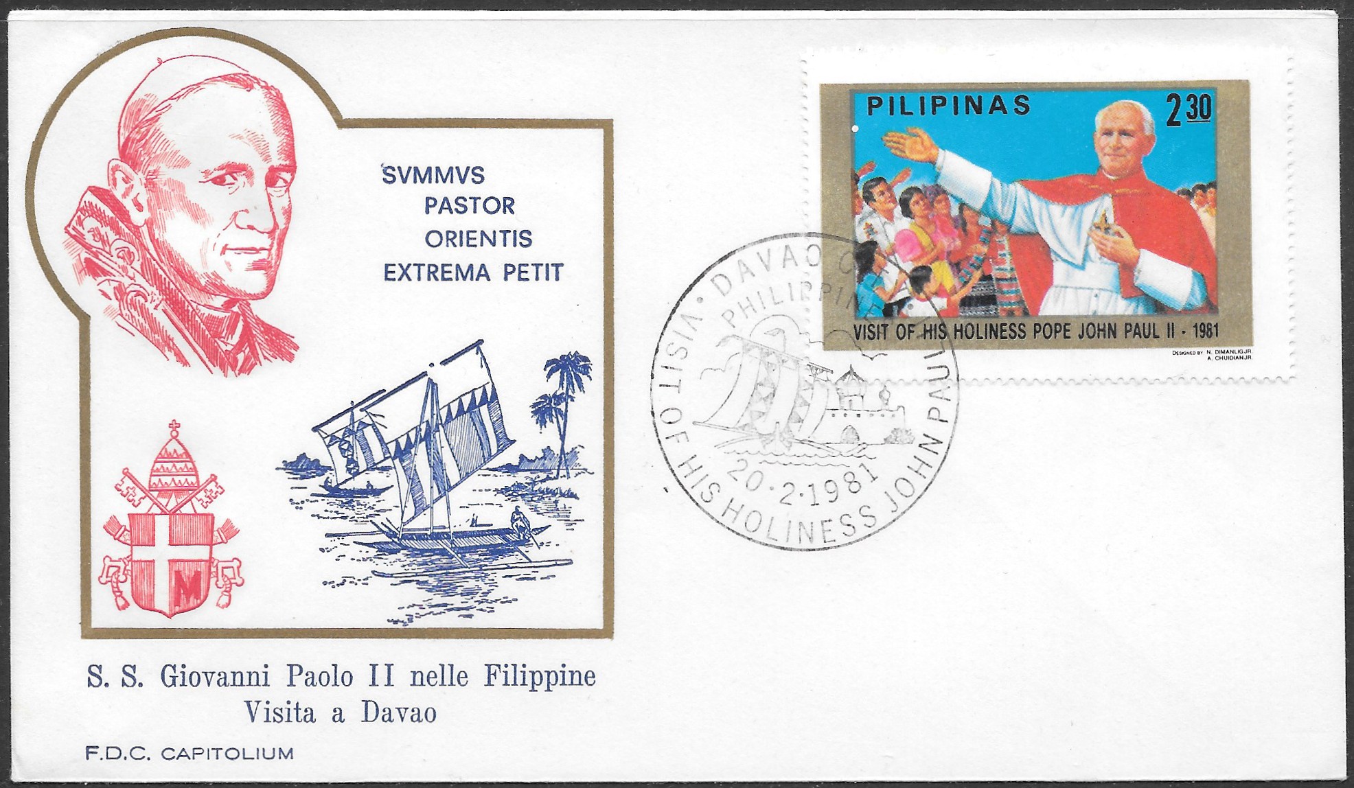 Philippines 1981 Cachet 